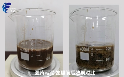 醫(yī)藥污泥處理中的污泥增效劑應(yīng)用-青島仕駿